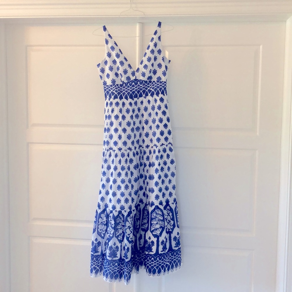 NWOT J. Crew Santorini maxi dress